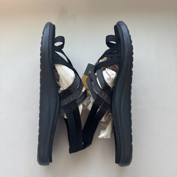 Teva Voya Strappy Sandals Women's Size 9 Hera Black 1099271 NWT - Picture 4 of 10